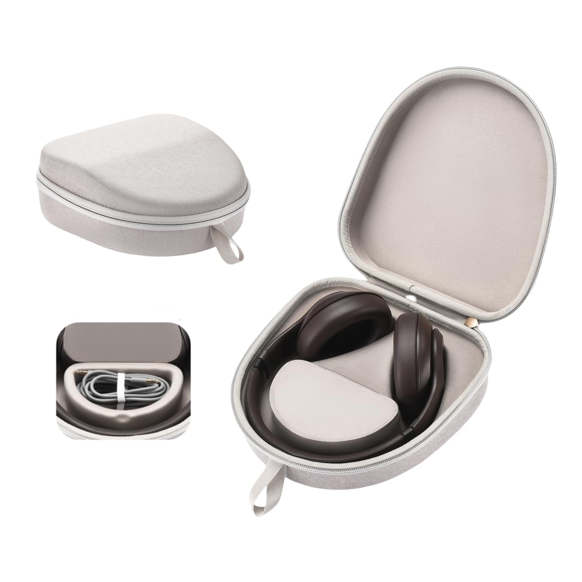 MegaDive in Ear Headphones Case for Beats Studio Pro,Beats Solo Pro,Beats Studio 3,Beats Solo 3,Beats Solo 2 for Beats Headphones case Cover Stowable