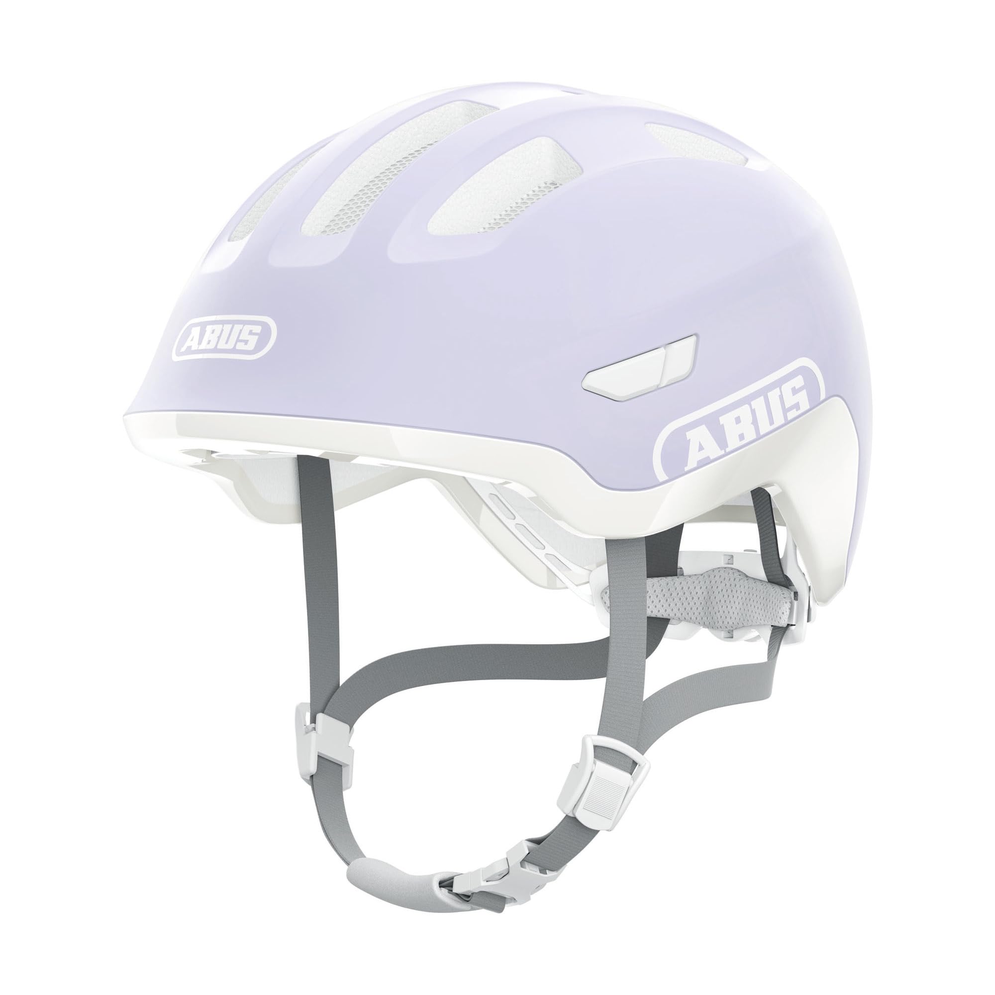 ABUS Kask dziecięcy Smiley 3.0 ACE LED, pure lavender, rozmiar S