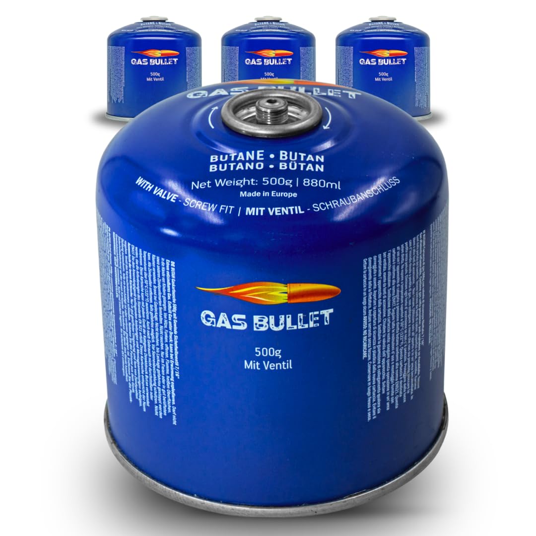 Gaskartusche 500g passend für Gaskocher und Geräte mit Schraubventilanschluss | Gaskartusche EN417 | Ventilkartusche für Camping (4)