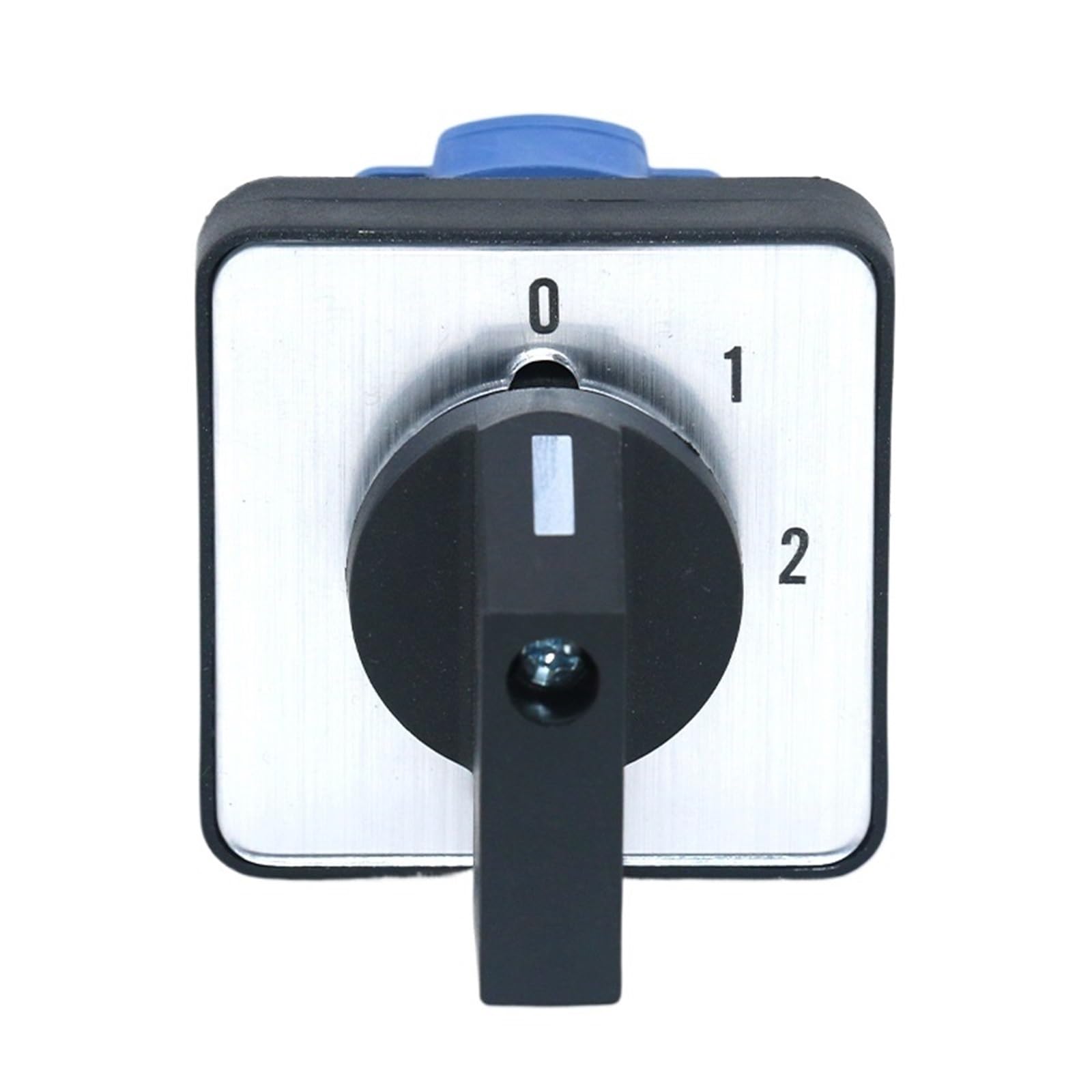 IDGTTLDF SZW26/LW26-20/0-2.1 One Pole Dual Ways 3 Position 0-1-2 Selector 4 Terminal 20A 660V Changeover Cam Switch LW39B(0-2.1 0 1 2 64X64mm)