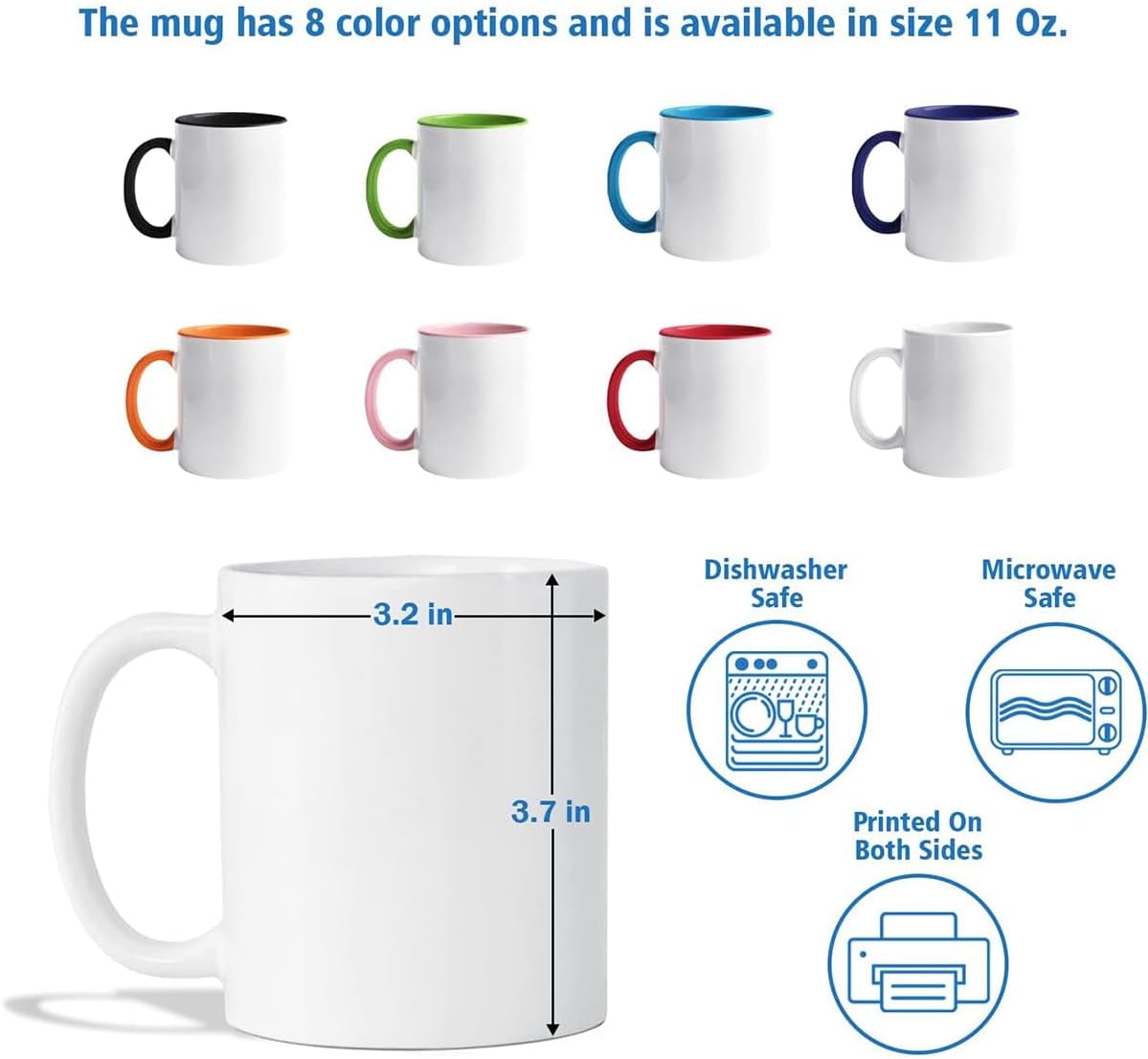 Lotacy Customized Quote Long Distance Friendship State Coffee Mug For Friends, Sister, BFF, 11oz, Long Distance State To State Gift - Image 6