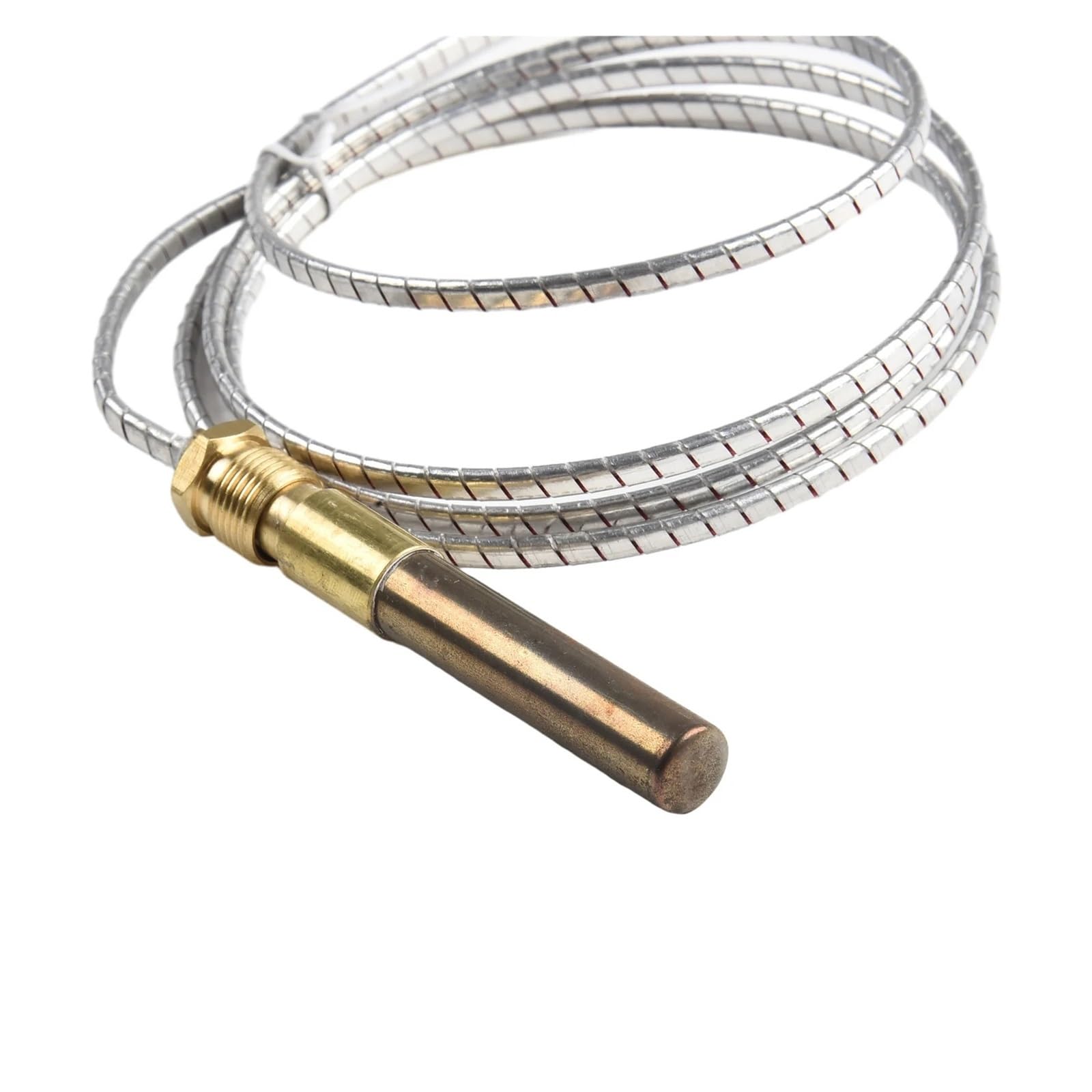 Sensor termopar alimentado por gas Control preciso de temperatura con termopila de cobre Gaes Chimenea Calentador Sensor de temperatura Generador Termopar
