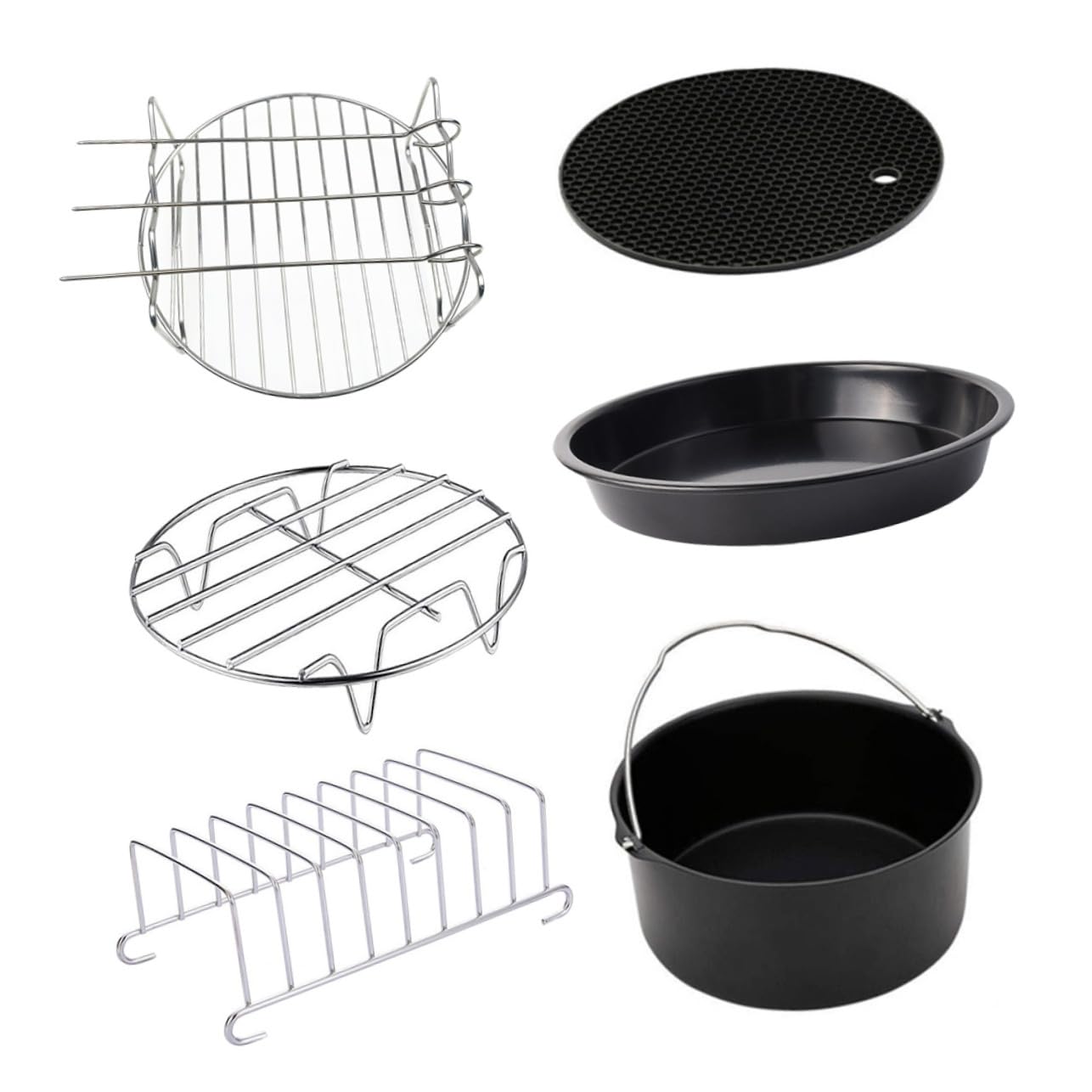 Ensemble de cuisson 6pcs Mikikit en acier inoxydable pour biscuits