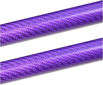 Hood Struts Compatible with Toyota Land Cruiser KZJ78 SUV 1984-2004 Front Bonnet Lift Support Shock Damper Gas Spring Piston Rods CylindersPurple Carbon Fiber