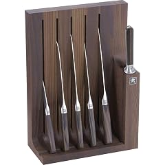 Zwilling J A Henckels 7 pieces Knife Block Set Twin 1731 Wood Steel