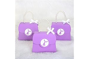 Mermaid Goodie Bags Party Supplies, Candy Gift Favor Bag Paper Bags Fillers