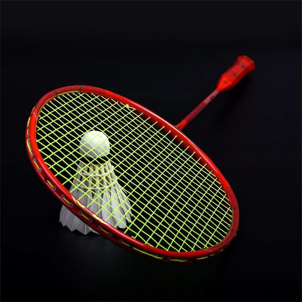8U Badminton Racket Full Carbon Racket Conjoined Handle -light Badminton Racket Single Shot