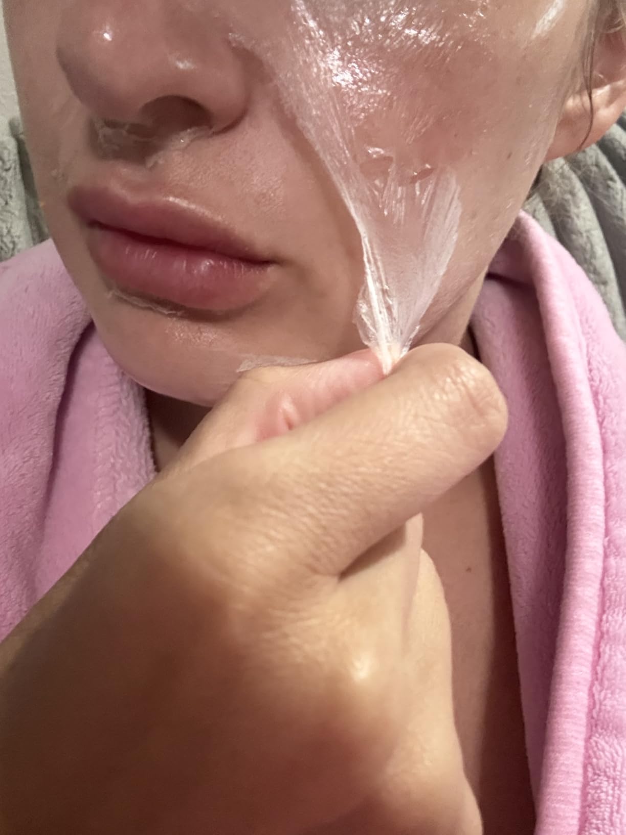NOWATER Collagen Peel Off Face Mask for Glass Skin — Korean Skincare Hydrolyzed Collagen & 6 Peptides, Visibly Firms & Hydrates in 15 Minutes, Overnight Sleeping Mask for All Skin Types (2.4 fl.oz)