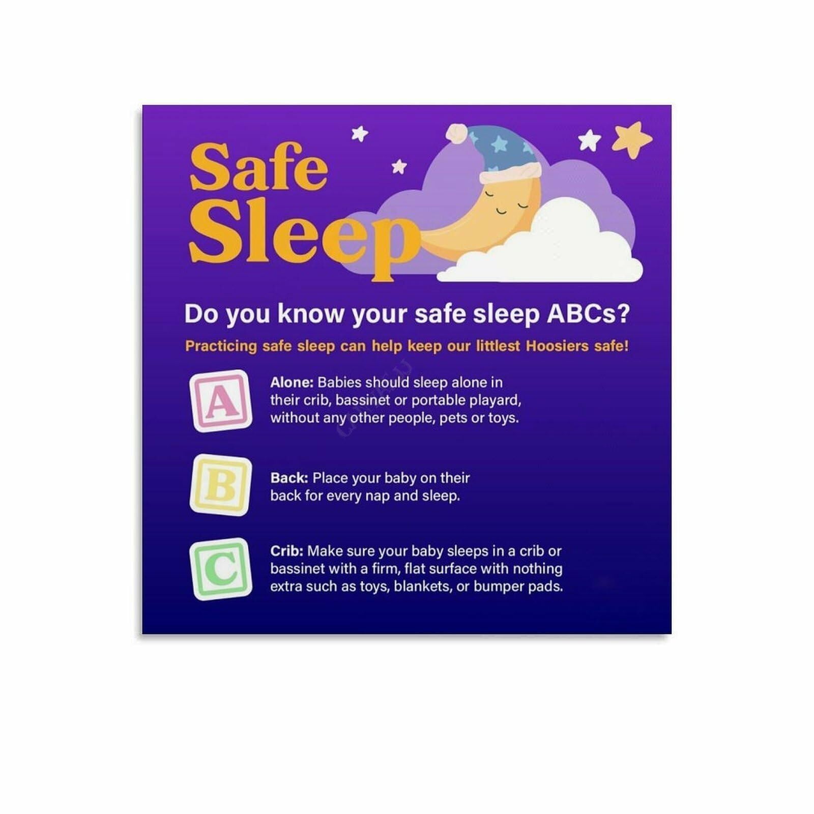 ZDVHOMCB Newborn Essentials Poster Canvas Wall-Art for Parents Nursery Decor with Care Guidance Unframed,16X24inch(40X60cm)