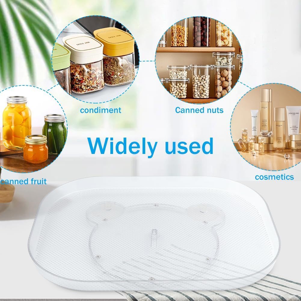 Lazy Susan Plateau Tournant, Lazy Susan Range Epices Rotatif Plateau, Organisateur De