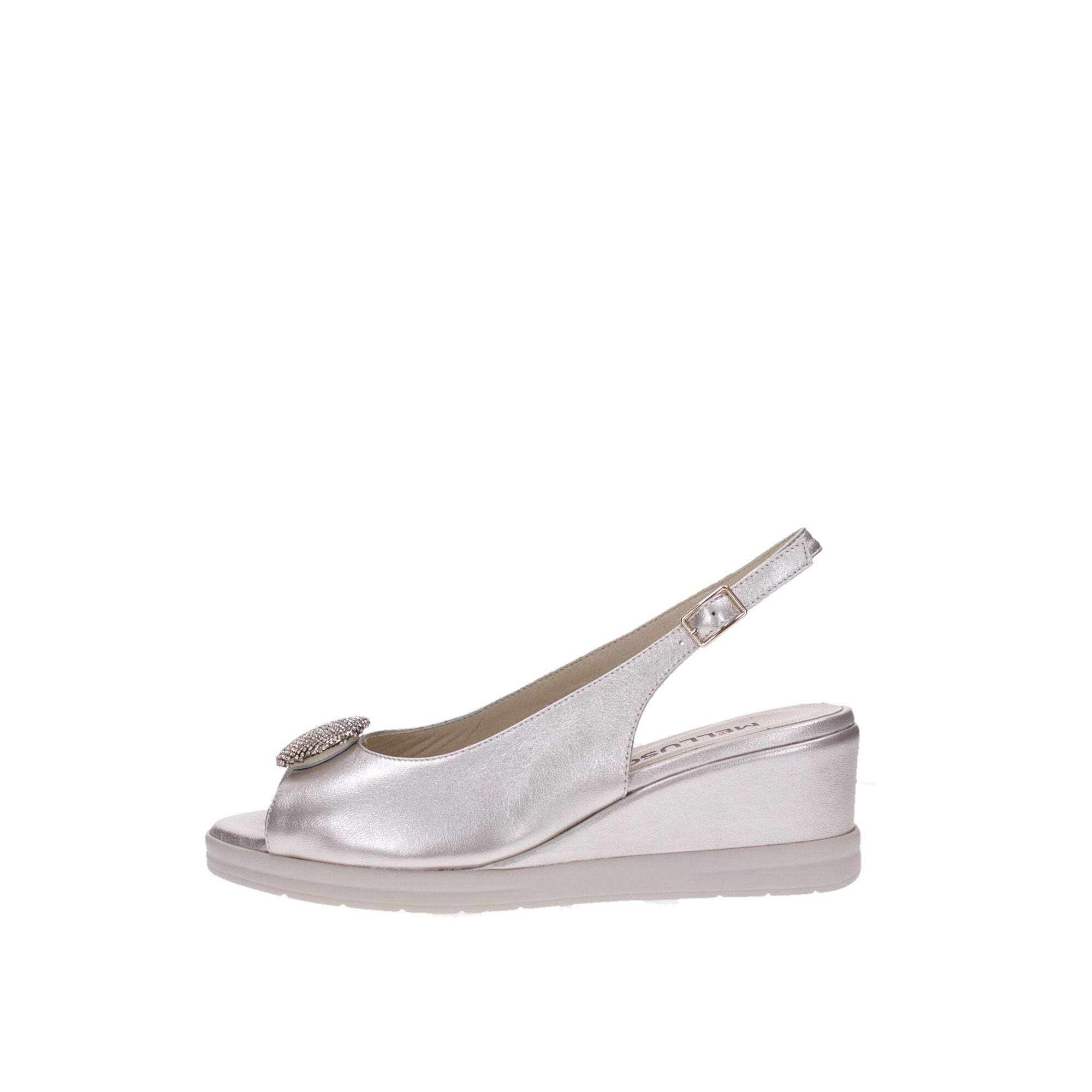 Melluso Sandalo Donna Argento D165Q ARGENTO 40