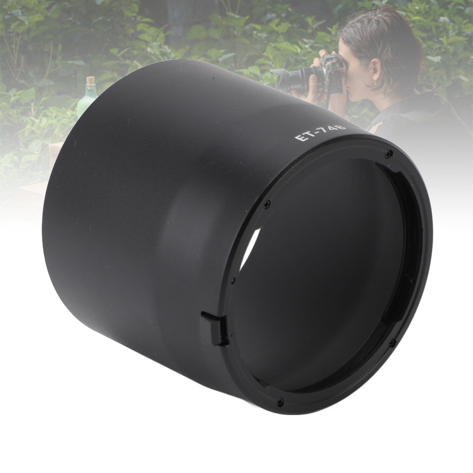 Amazon | カメラレンズフードブラックブロックEF 70-300mm F/4-5.6の