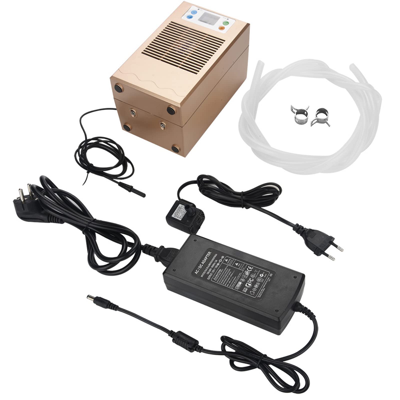 Zerodis Enfriador de Agua para pecera Enfriador para Acuario Enfriador para pecera(UE)