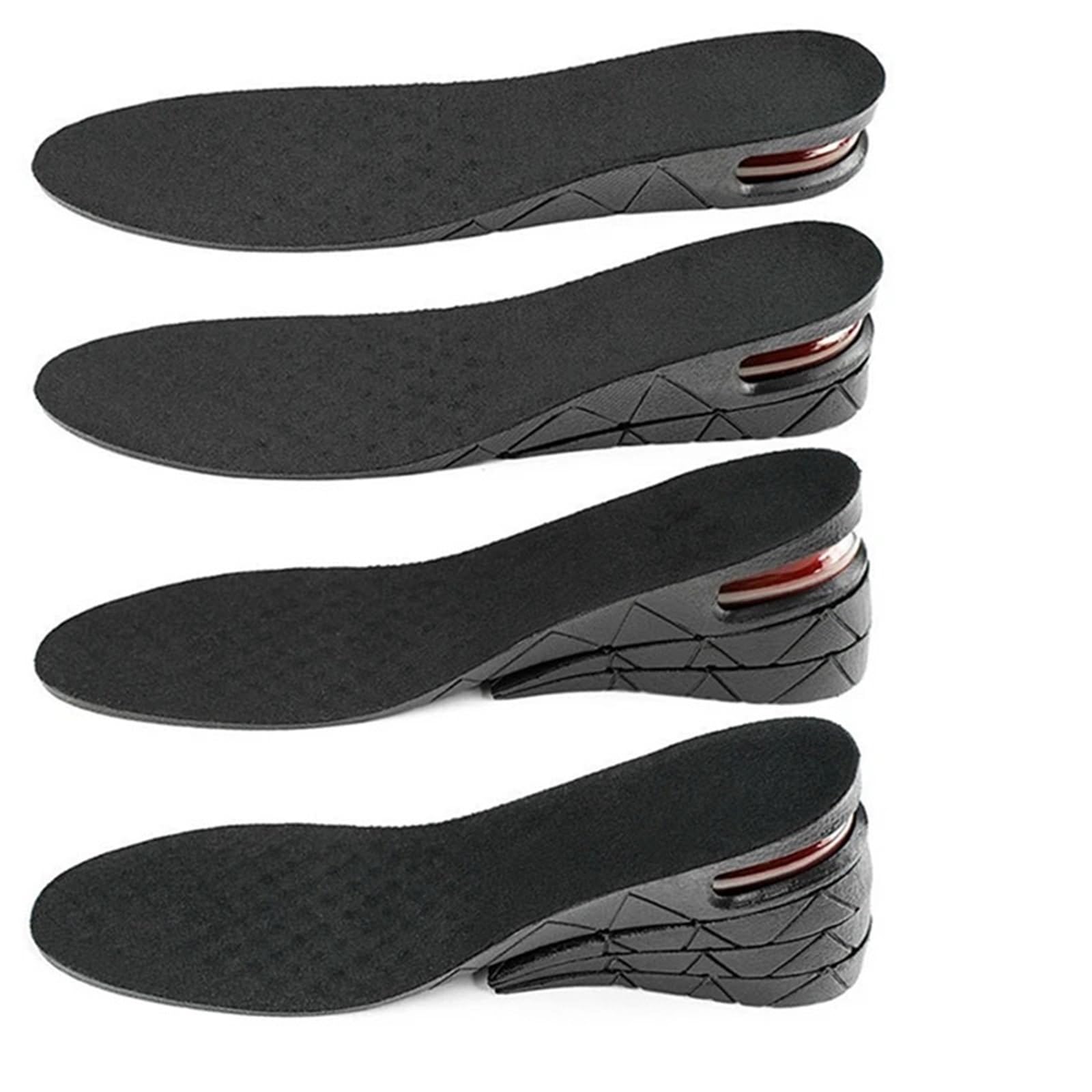 Plantillas Altura Hombre Nueva almohadilla for el pie, plantilla invisible, corte de zapato, inserto talón, soporte más alto, absorción, aumento altura ajustable(9CM)