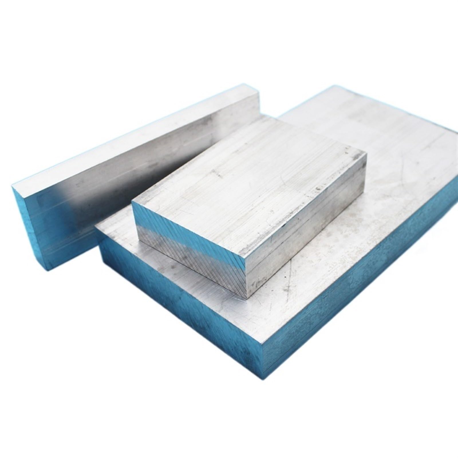 Bloque de Aluminio 6061, Bloques Sólidos de Aluminio para Fresado, Grosor de 10 Mm/10 * 65 * 300Mm 1Pc