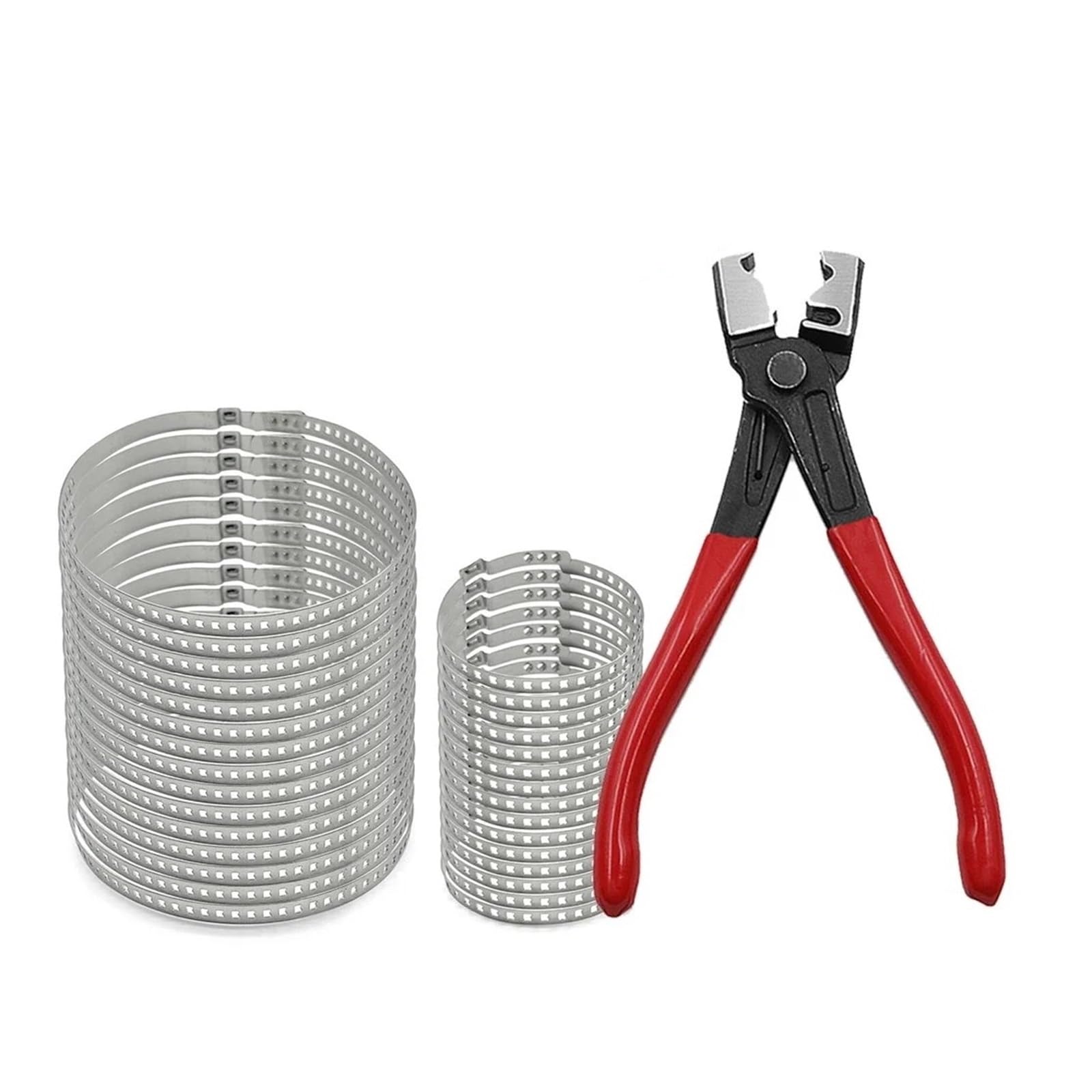 CV Boot Installation Tool Drive Shaft Joint kit 31pc/Set Clicr-R Hose Clip Plier + Universal CV Boot Clips Kit Stainless Steel Durable Car Tire Accessories