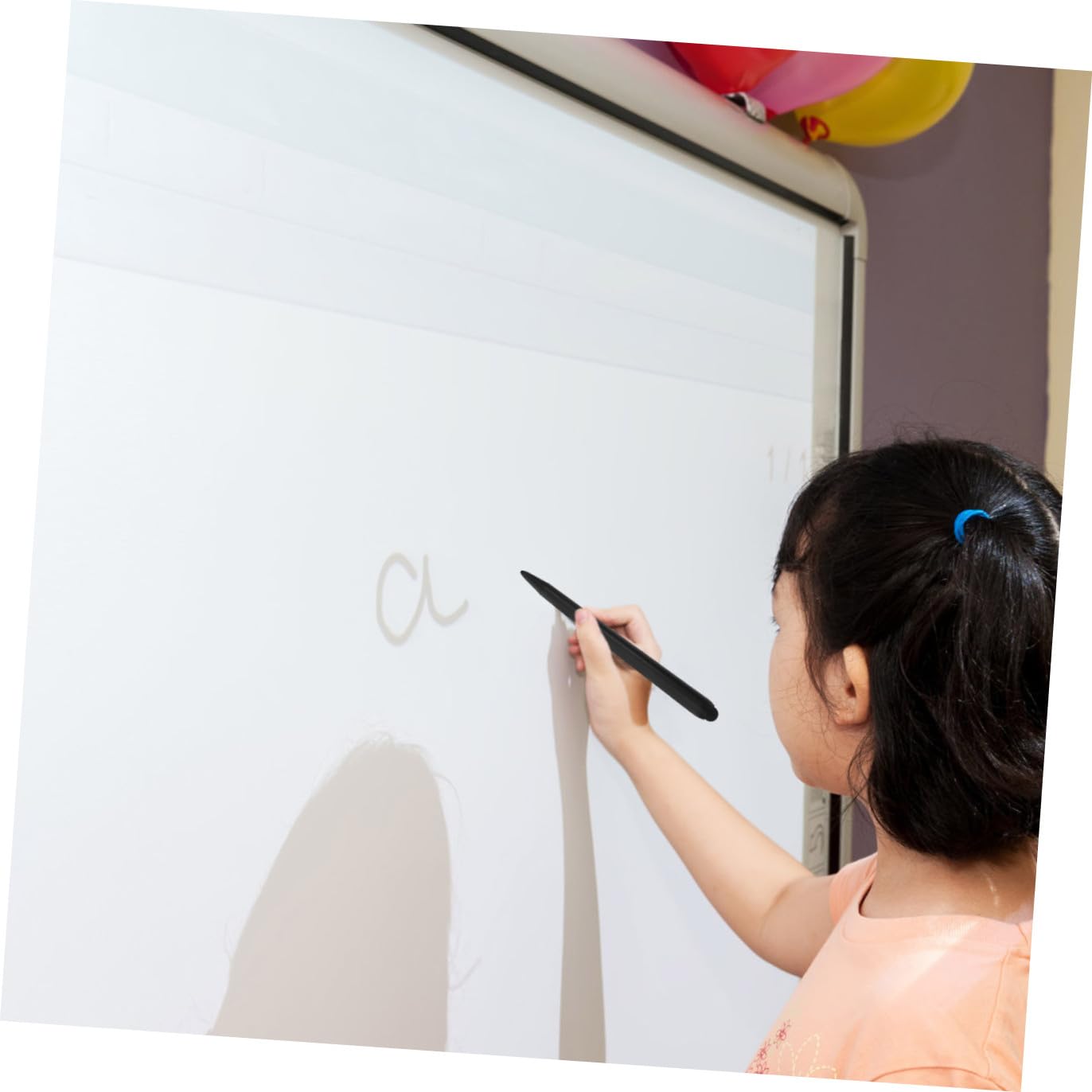 2 pezzi Penna Touch Screen per Lavagna Digitale Stilo Doppia Punta in Plastica Abs Leggera e Precisa per Macchina Didattica One Scrittura Scorrevole Senza Rumore Compatibile con