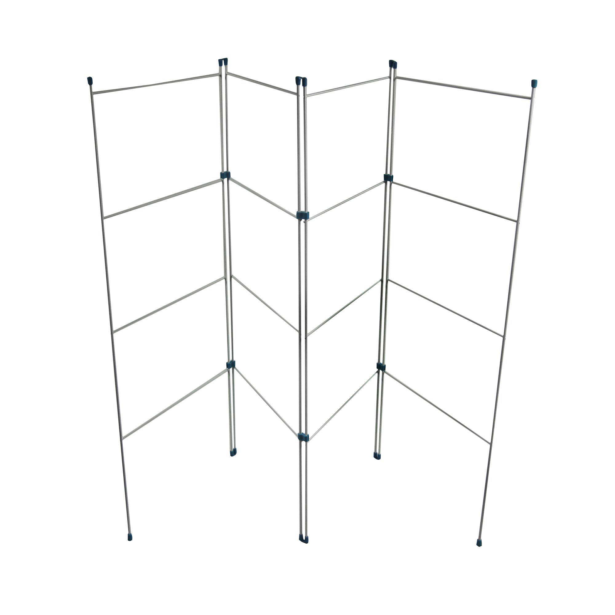 Home Vida 4 Fold Airer Indoor Folding Clothes Airer