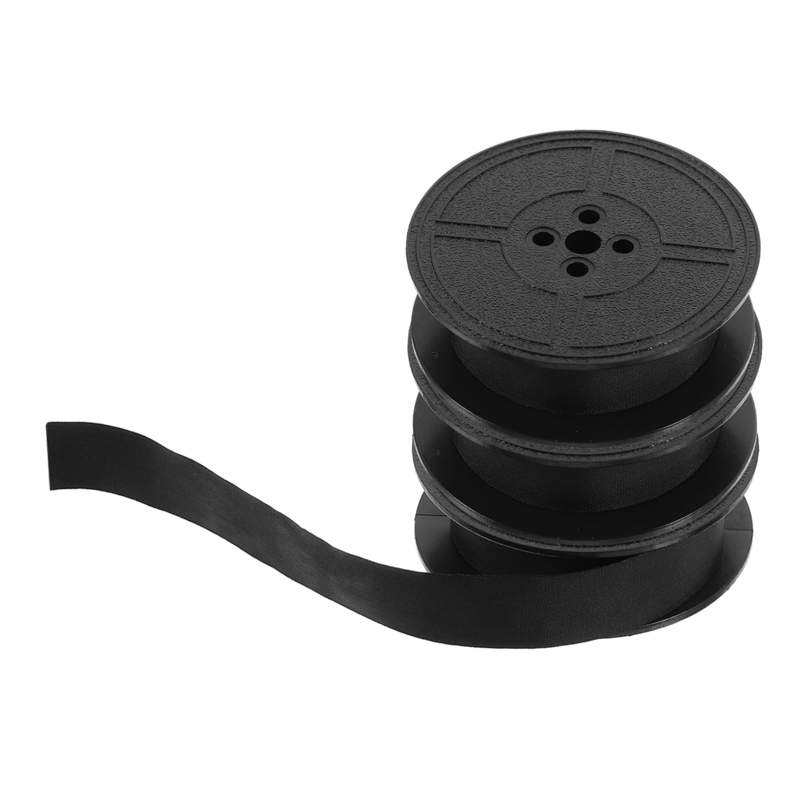 SEWACC 12pièces Ruban Encre Pour Machine à Écrire Lot De Rubans Légers Installation Facile Compatible Avec Modèles Classiques Encre Noire Pour Impression Claire Et Nette