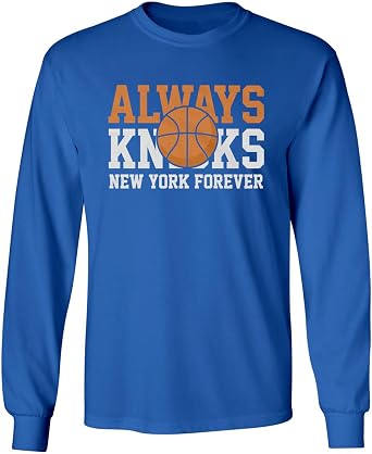 New York Forever Always Basketball Inspired Long Sleeve T-Shirt