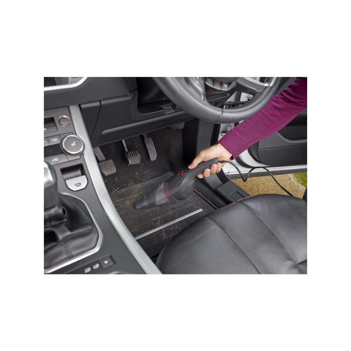 BLACK+DECKER dustbuster Aspirateur de Voiture Portable avec Câble 12V, NVB12AV-XJ