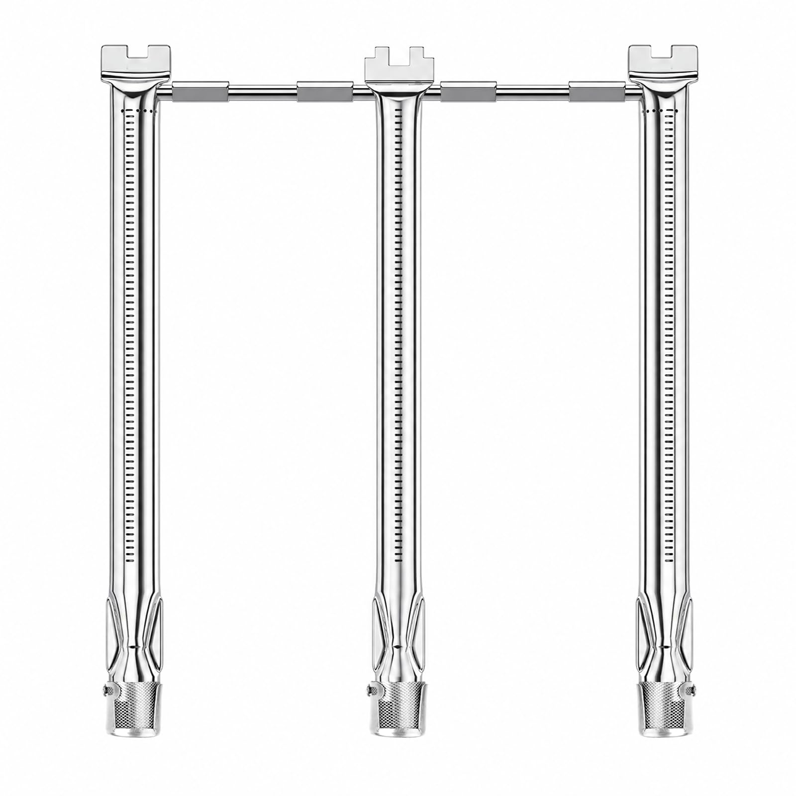 Uniflasy 69787, Tubos de quemador de parrilla para Weber Spirit 300 Series, Spirit E310 E320 S310 S320 E330 S330 304 Parrillas de gas de acero inoxidable con control frontal (201317), Weber Spirit