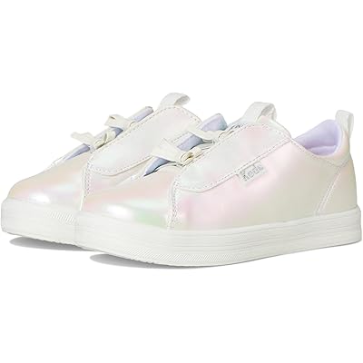 Женские кроссовки Keds Kids Kara Slip-On Bows (Toddler) white pearlized