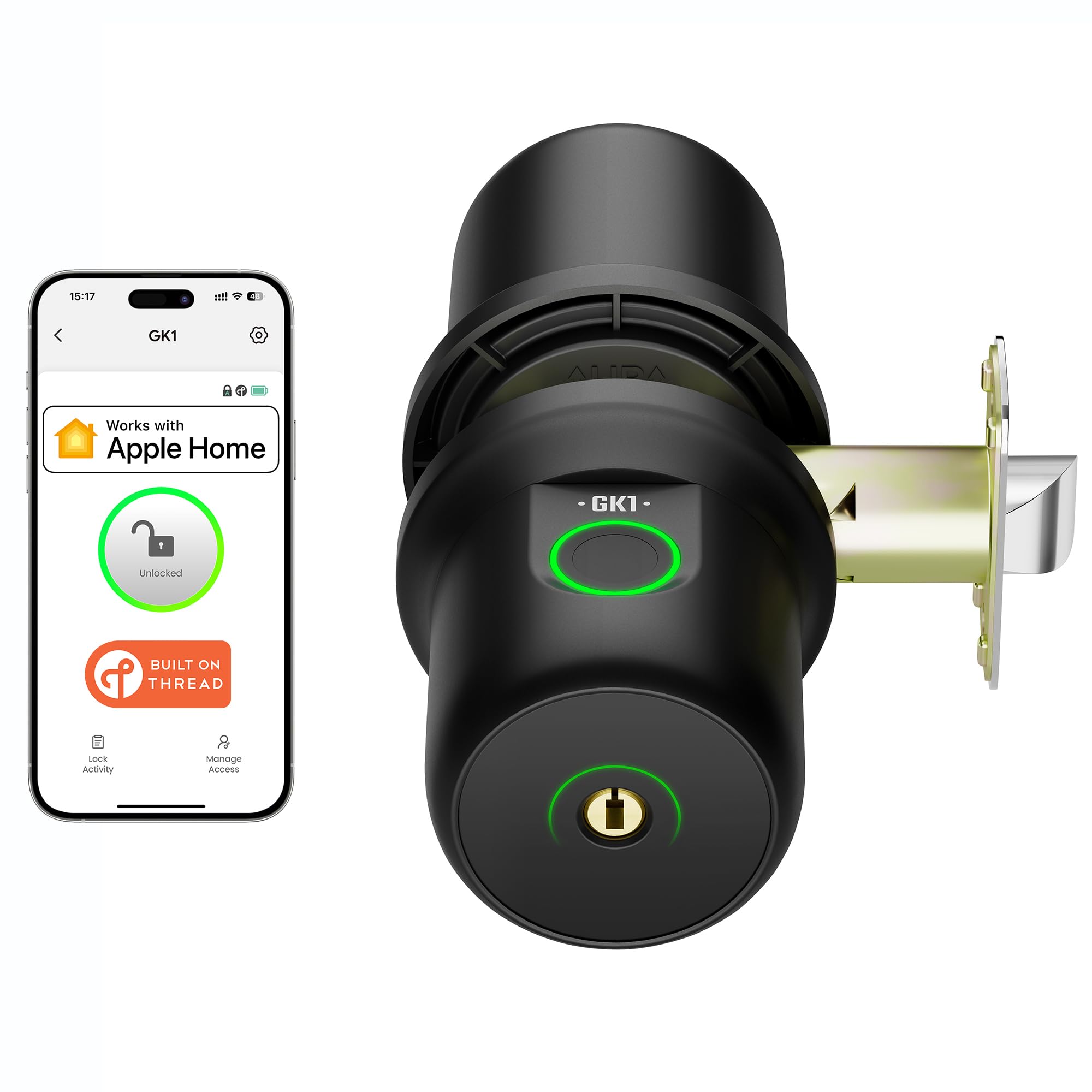ThorBolt Smart Fingerprint Door Knob - HomeKit -8