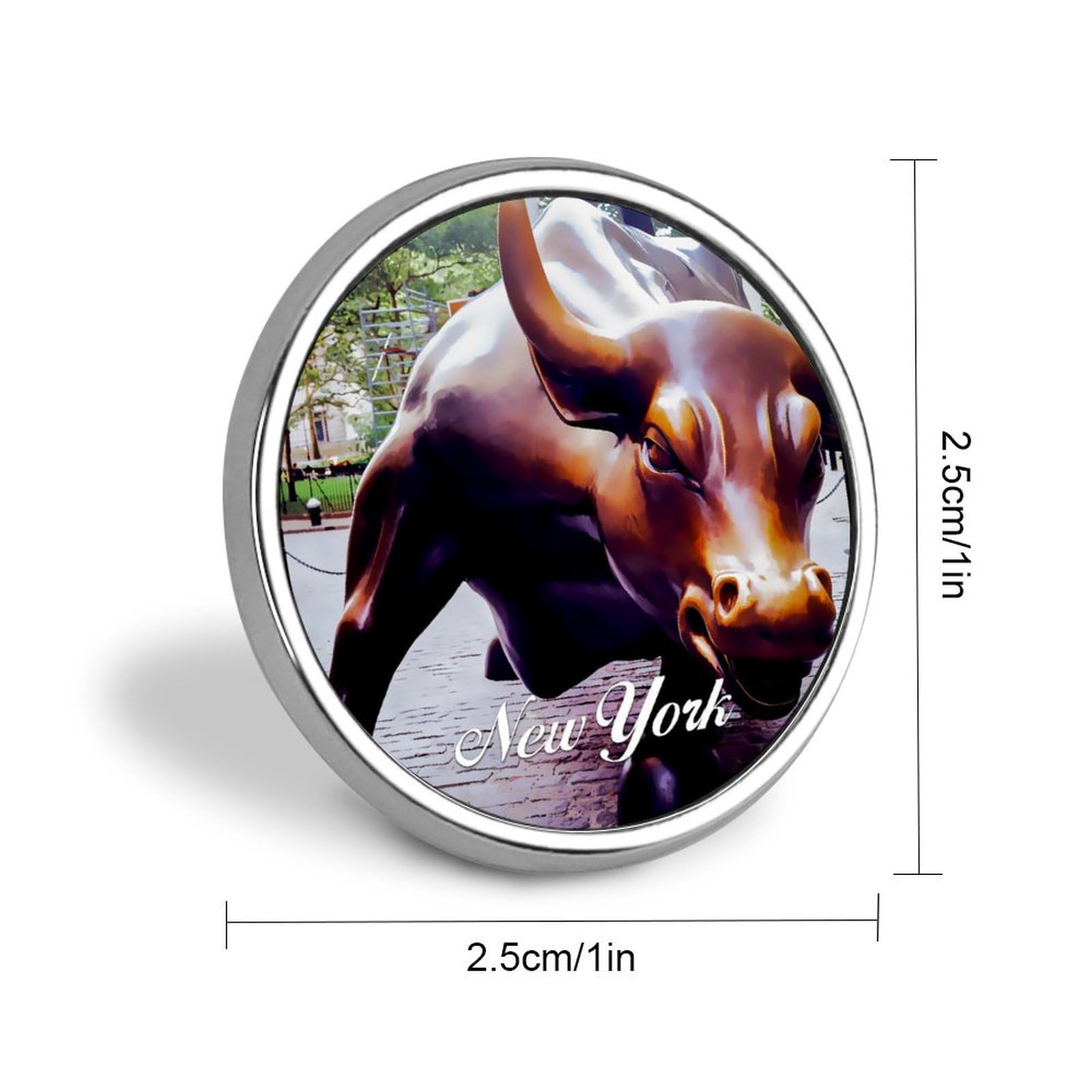 Emaille-Anstecknadeln, Motiv: New York City, Stolz, Hut, Patriotischer Staat, einzigartige Nations-Hauptstadt, Pins für Taschen, Jacken, Hüte, Rucksäcke, Hochzeitsfeiern