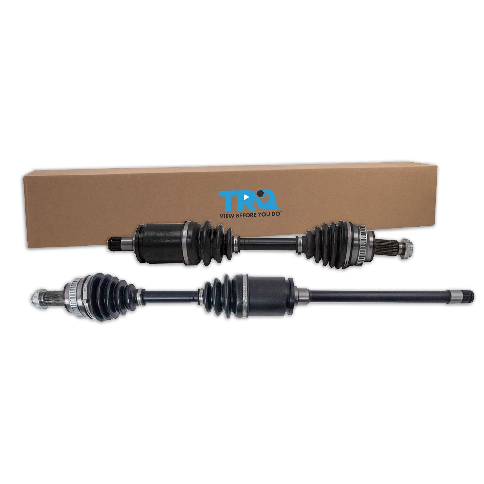 TRQ Front Driver Side and Passenger Side CV Axle Assembly Set 2 Piece