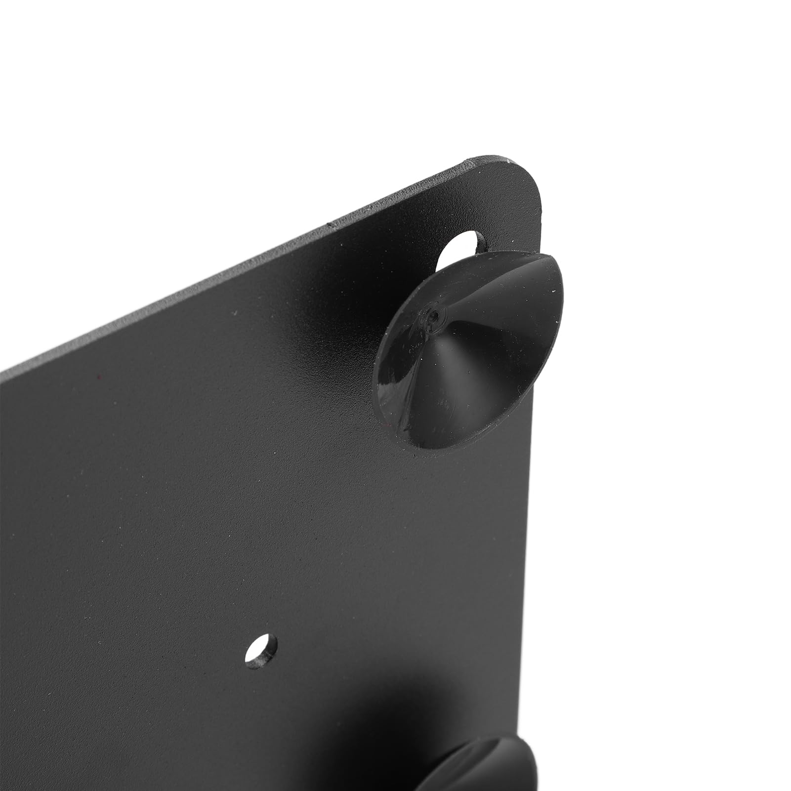 Supporto Porta Carta Igienica, Porta Carta Igienica Nero in Acciaio Inossidabile con Piedini in Silicone, Compatibile con Rotoli di Tutte Le Dimensioni