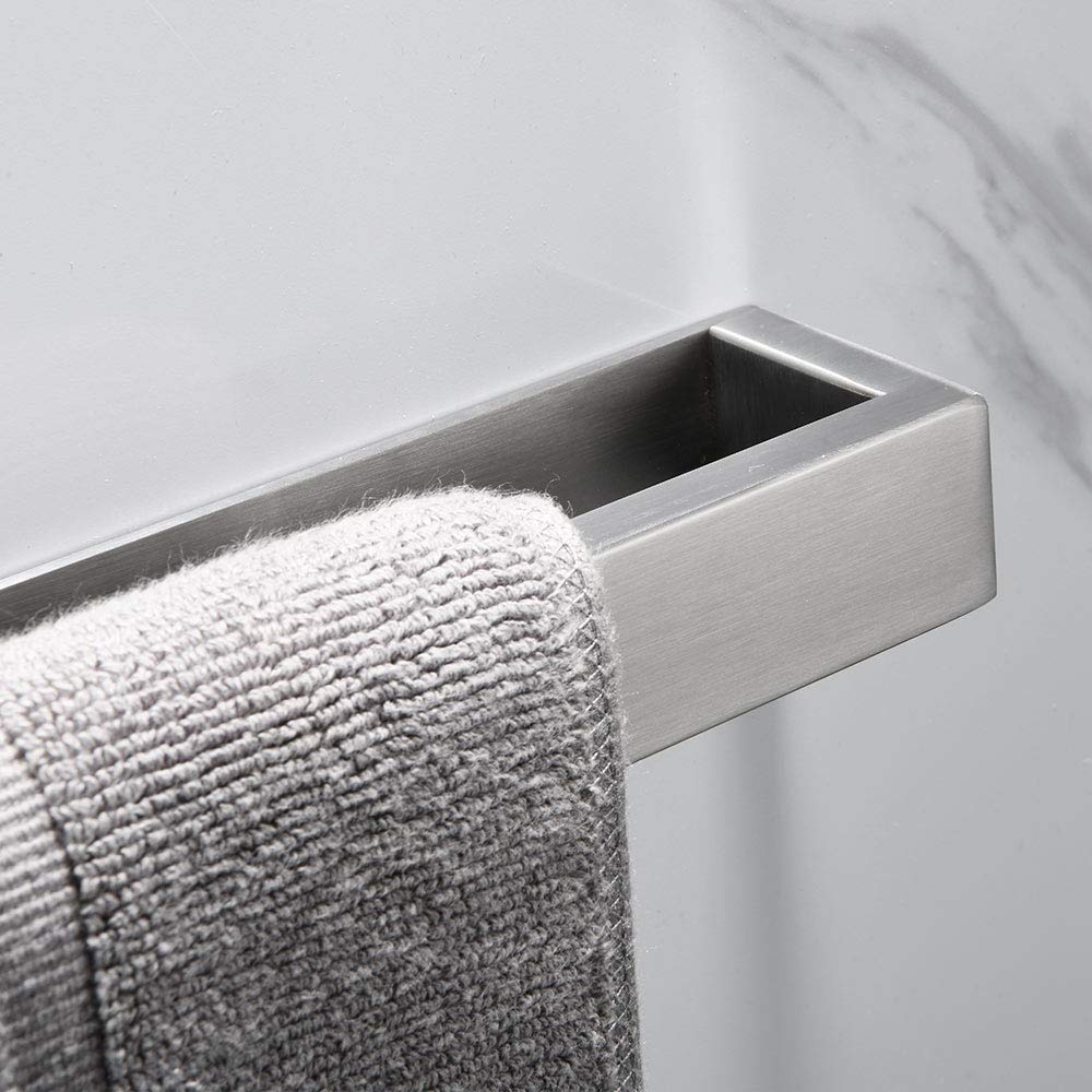 HomeHeng Y01-MB Gastendoekhouder, zonder boren, zwart, handdoekrek, zelfklevend, roestvrij staal, SUS304, handdoekhouder, mand, badkamer, handdoekrek, opslag, 40 cm HomeHeng Y01-MB Gastendoekhouder, zonder boren, zwart, handdoekrek, zelfklevend, roestvrij staal, SUS304, handdoekhouder, mand, badkamer, handdoekrek, opslag, 40 cm