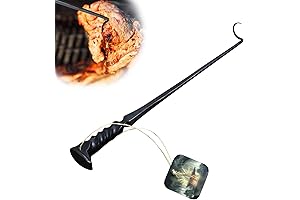 Stainless Steel Pigtail Flipper: Enhance Your Grilling Precision!