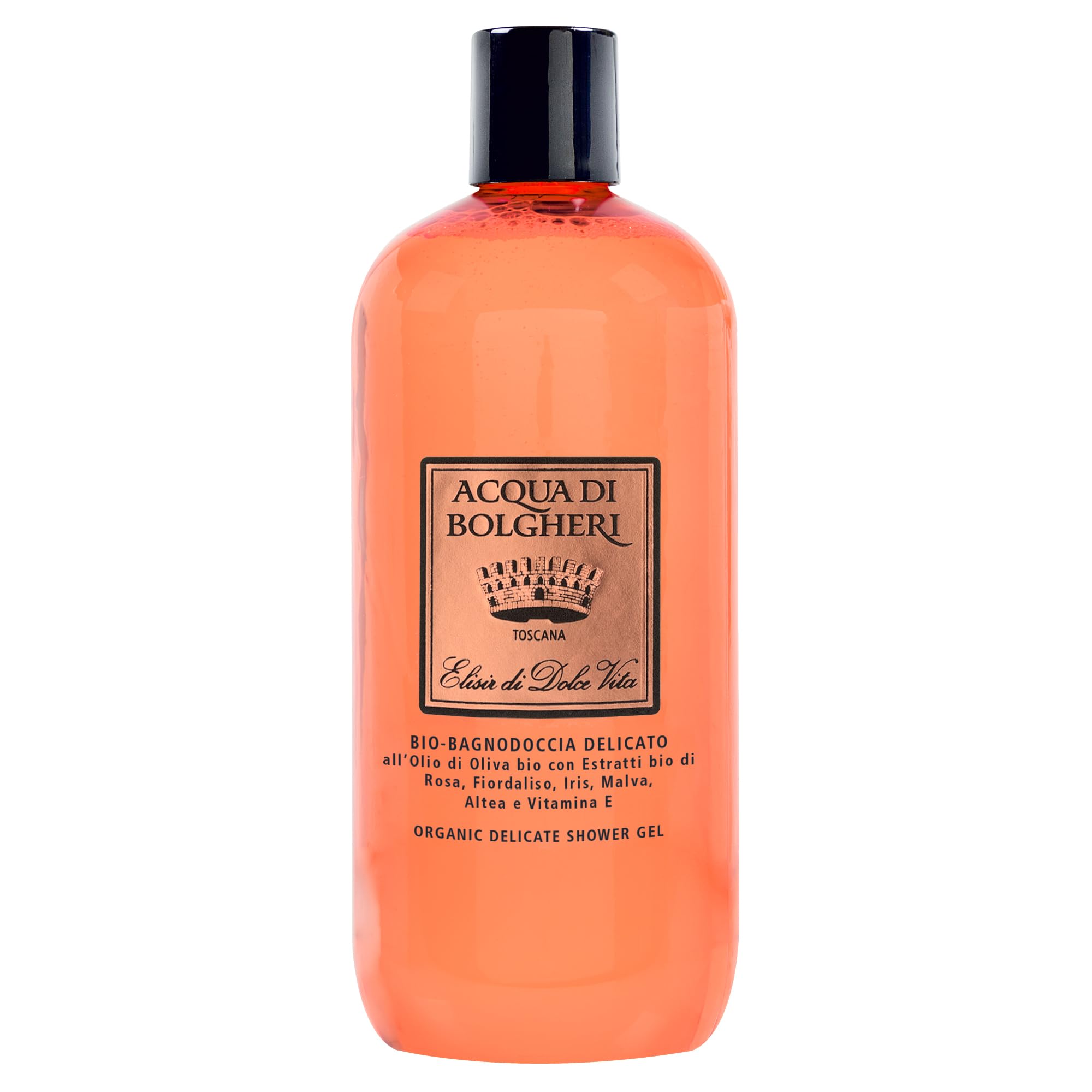 Dr. Taffi Acqua di Bolgheri Elisir Di Dolce Vita Organic Shower Gel 500 ml, 500 ml (Pack of 1)