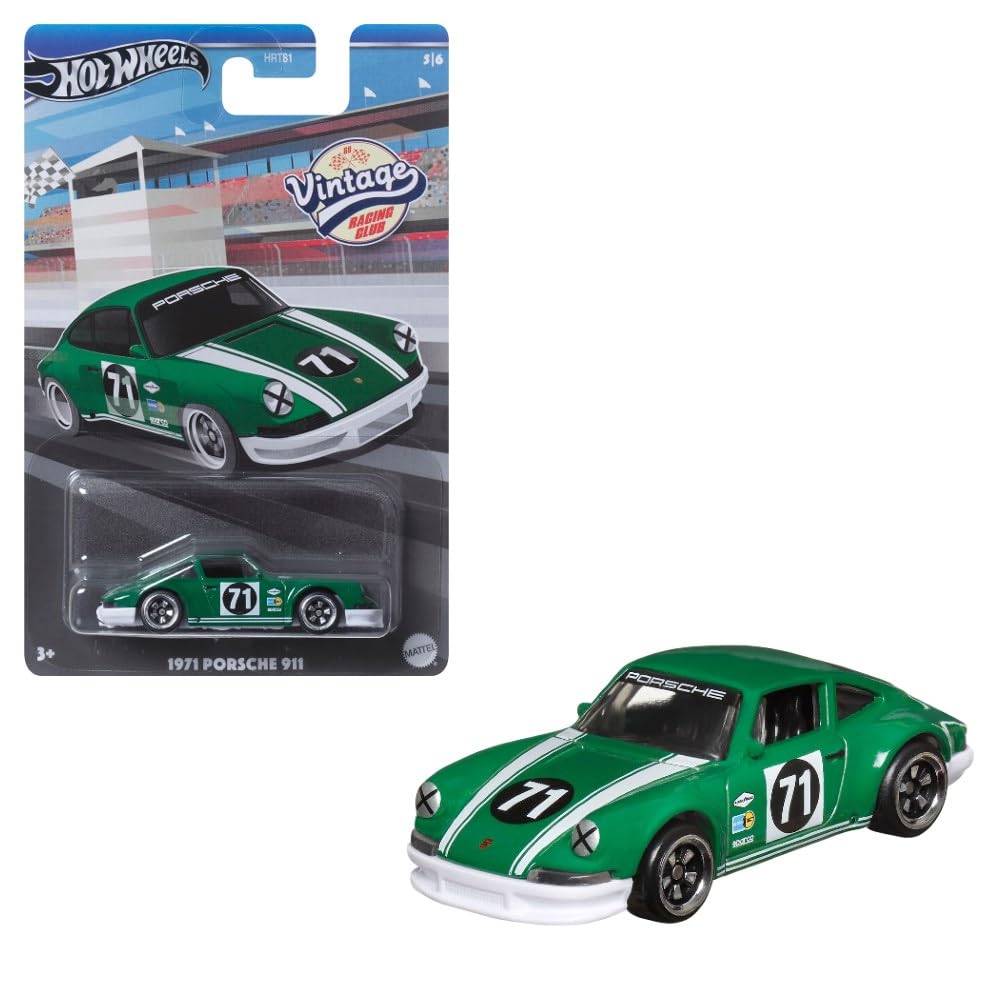 Hot Wheels Vıntage Temalı Arabalar HRT81-HRV04 05/06 Racing Club 1971 Porsche 911