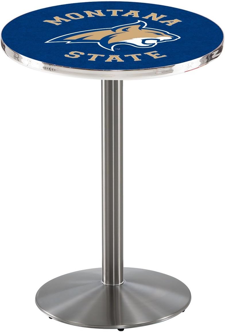 Holland Bar Stool Co. L214-36" Stainless Steel Montana State Pub Table