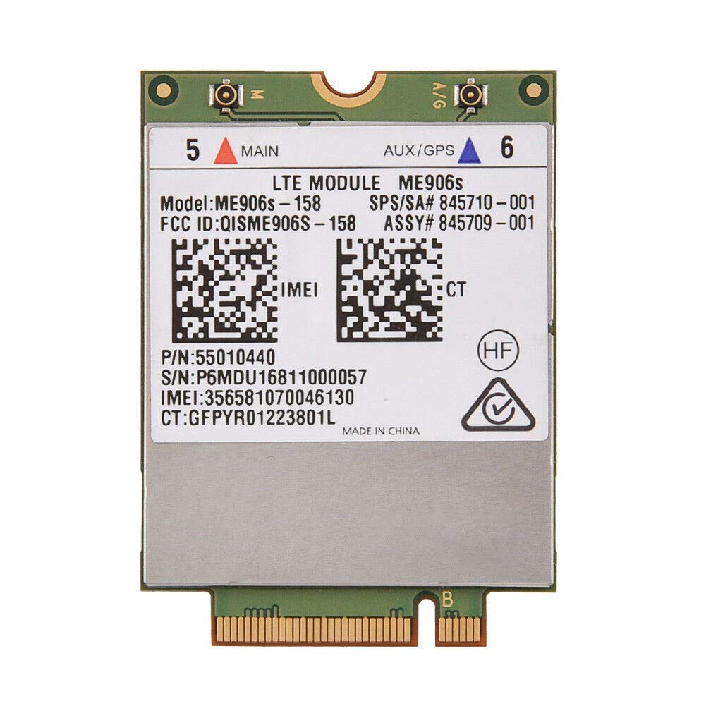 Scheda di Rete Wireless per ME906S-158 LT4132 Adattatore WiFi LTE 4G Modulo M.2 Scheda di Rete per HP Sostituire ME906E