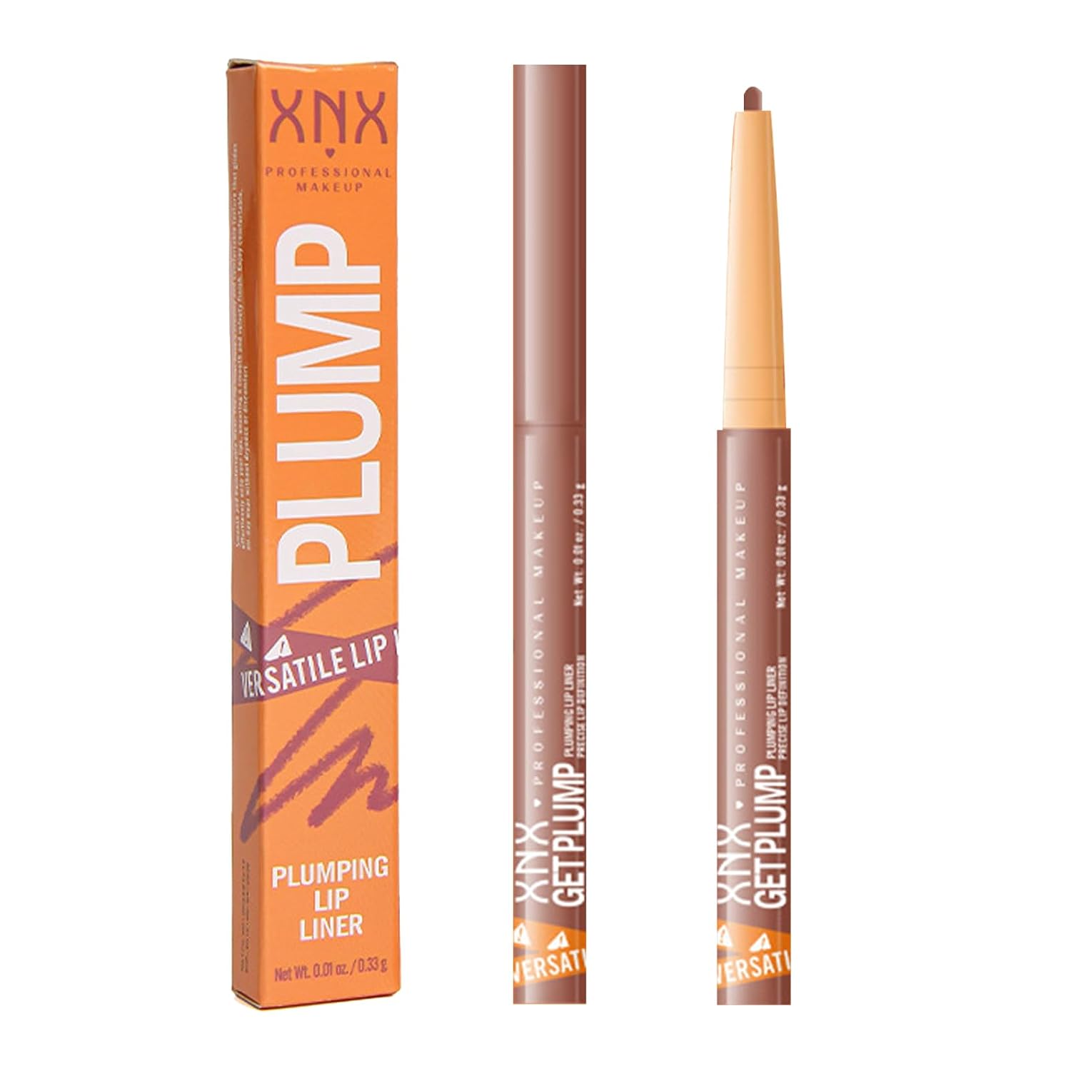 Creamy Lip Liner with Matte Finish, Lip Liner Pencil With Precise Tip to Define & Contour Lips, Waterproof, Smudge-Proof, Longwearing Lipliner, Highly Pigmented