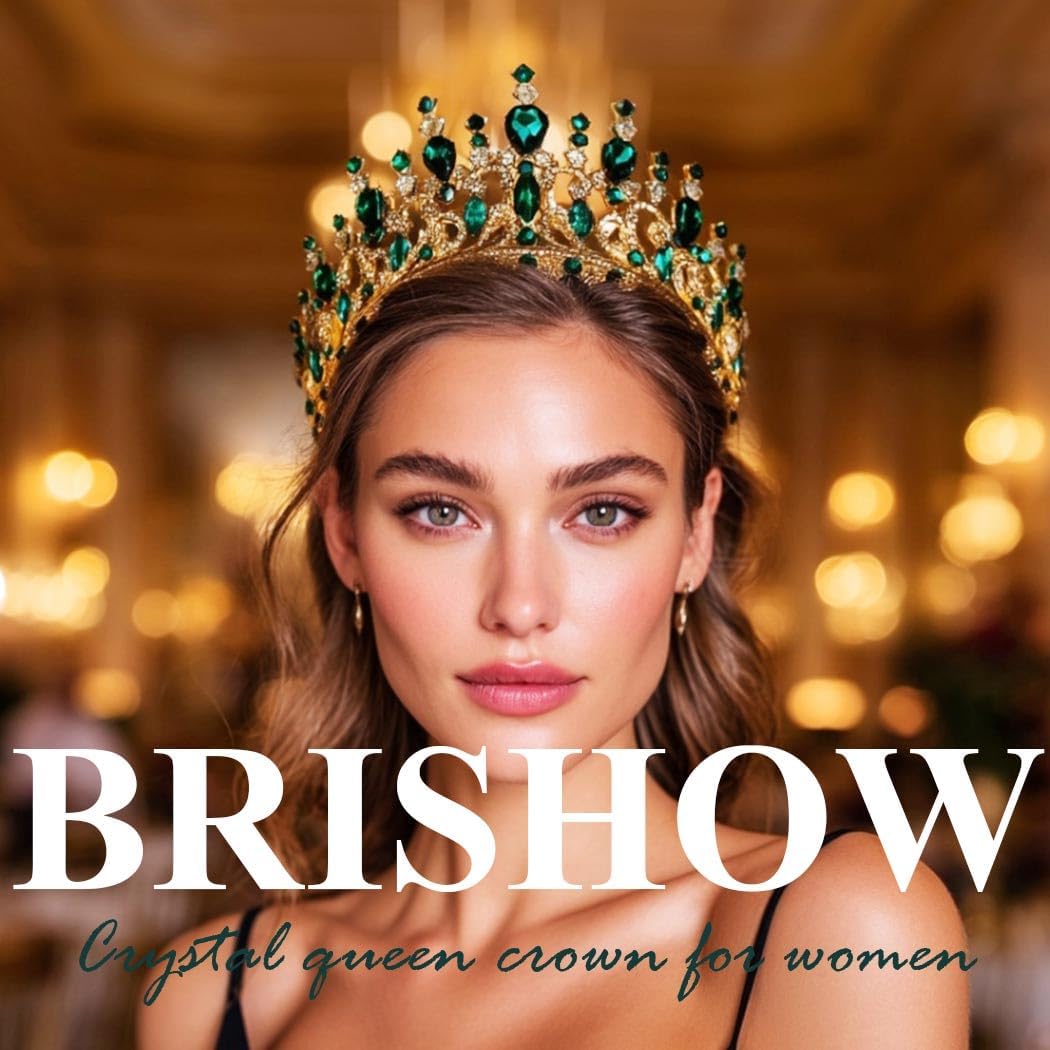 Brishow Light Up Princess Silver Rhinestones Tiaras, Bride Wedding Garden Crowns, Crystal Medieval Hair Piece for Women - Image 5