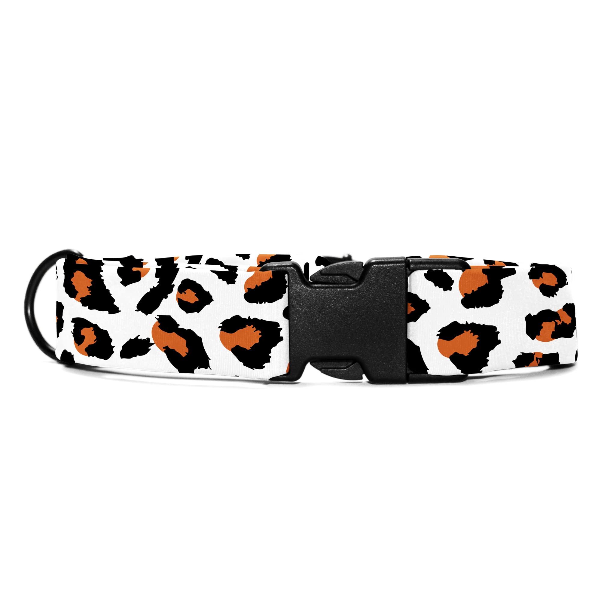 Collars by Taggie™ - Leopard Luxe | Butter Soft Fabric | Strong Hold | Seamless Stitch | Super Vibrant Print | Metal Hardware (M) (B0BVG8CFKR) Amazon Price History, Amazon Price Tracker