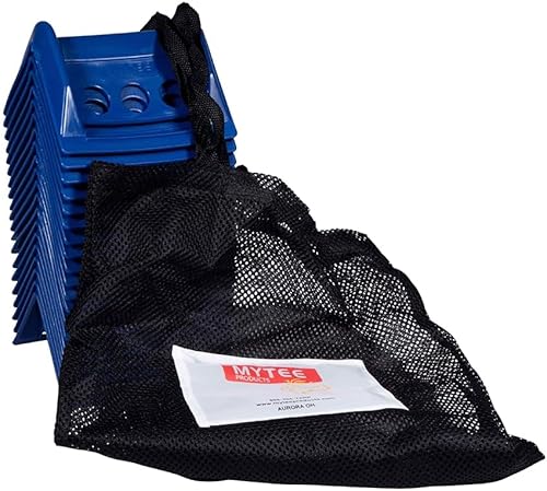 Mytee Products (20 protectores de borde plano azules de 4 x 6 pulgadas con estuche de transporte, correas de trinquete de cabrestante de 4 pulgadas,