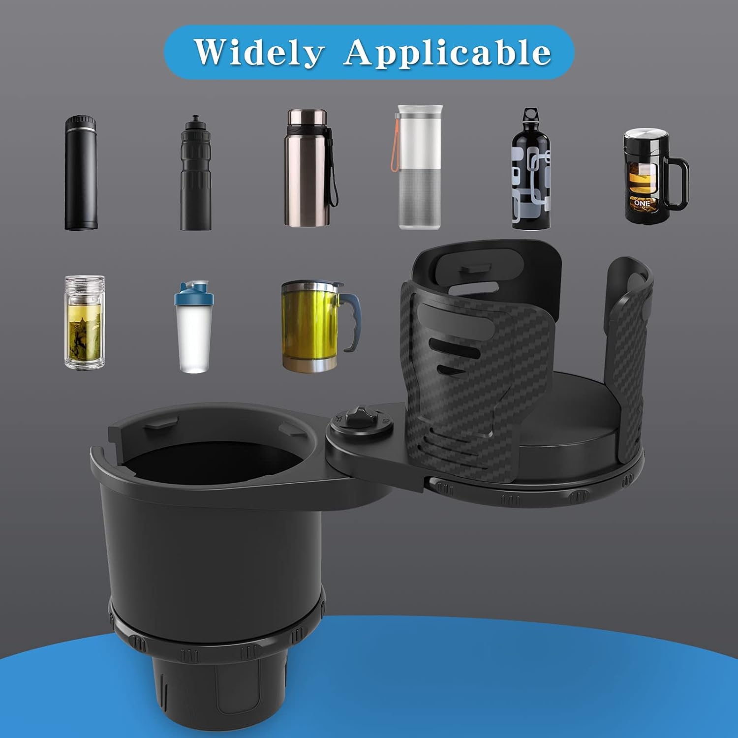 Car Cup Holder Expander Adapter Image