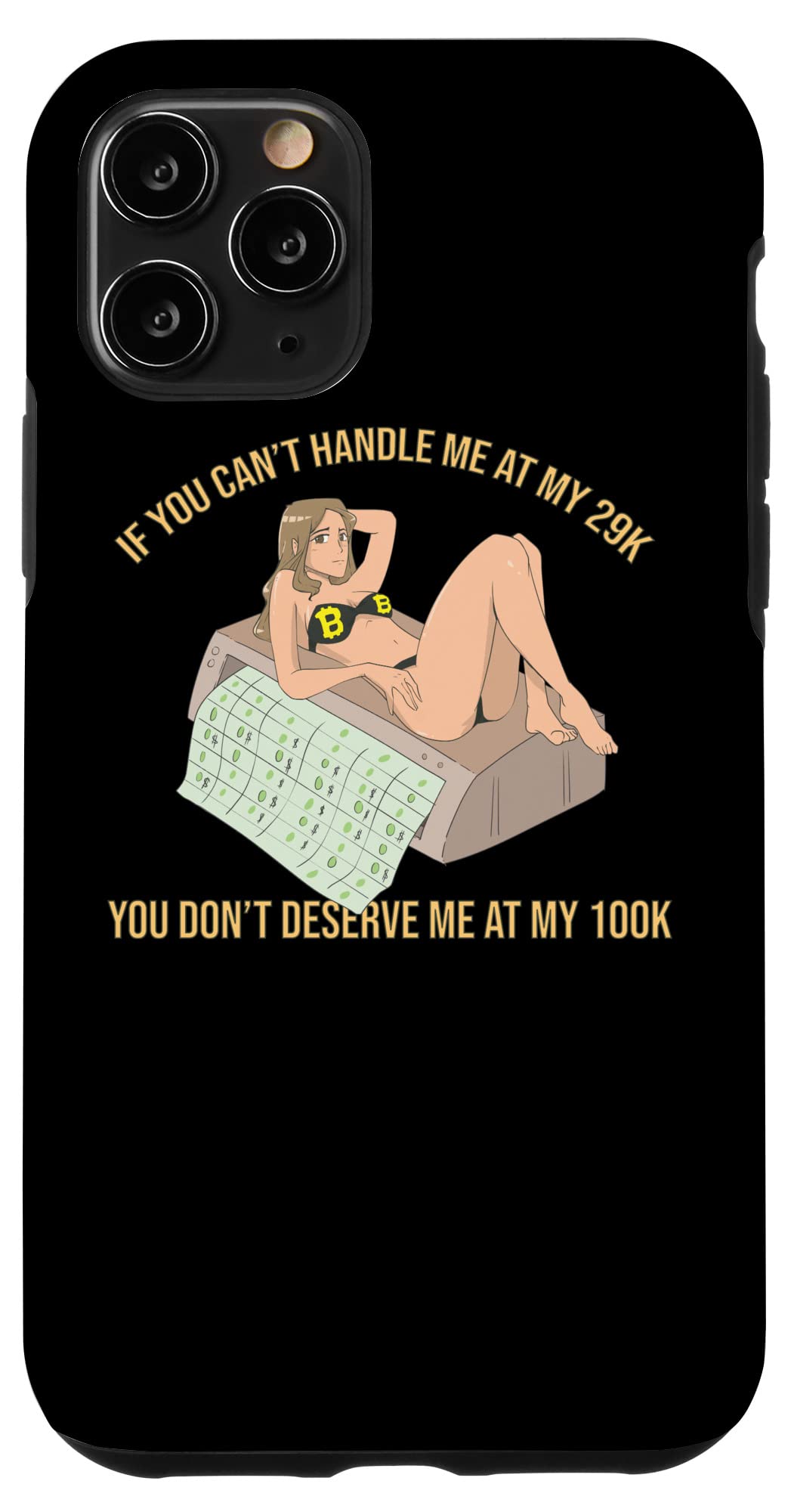 Amazon.com: iPhone 11 Pro Funny Bitcoin Meme Hentai Anime Money Printer  Case : Cell Phones & Accessories