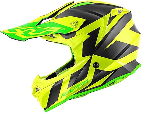 CASCO MOTOCROSS KAPPA KV49 EVO GREAT NEROGIALLO disponible en Yaxa Colombia