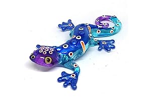 ZOOCRAFT Animal Glass Gecko Figurine