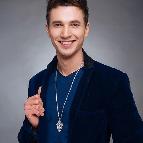 Miniatura 4 de 24 Pcs Pardon Crucifix for Rosary Making Supplies,Rosary Crosses Parts St Benedict Medal Rosaries Catholic Bulk,La Cruz Del Perdon