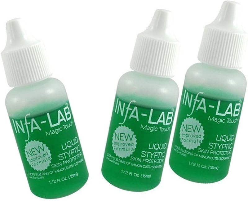 Hemostático líquido Infalab Infa-Lab Magic Touch, 15 mL, pacote com 3