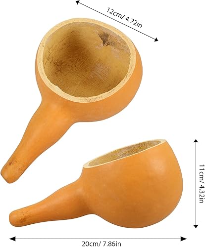 Miniatura 6 de Kichvoe Cuchara de madera para calabaza de mango largo, cucharón de cocina, sauna, cuchara de agua, cuchara de spa, cucharón de sopa, cucharón de