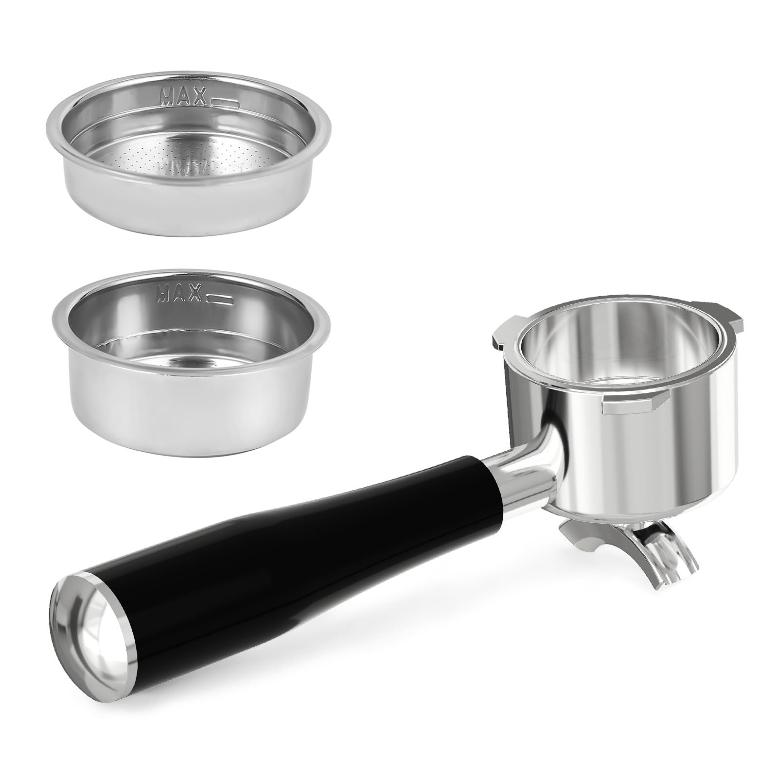 Amazon.com: CASABREWS 51mm Stainless Steel Portafilter Set for