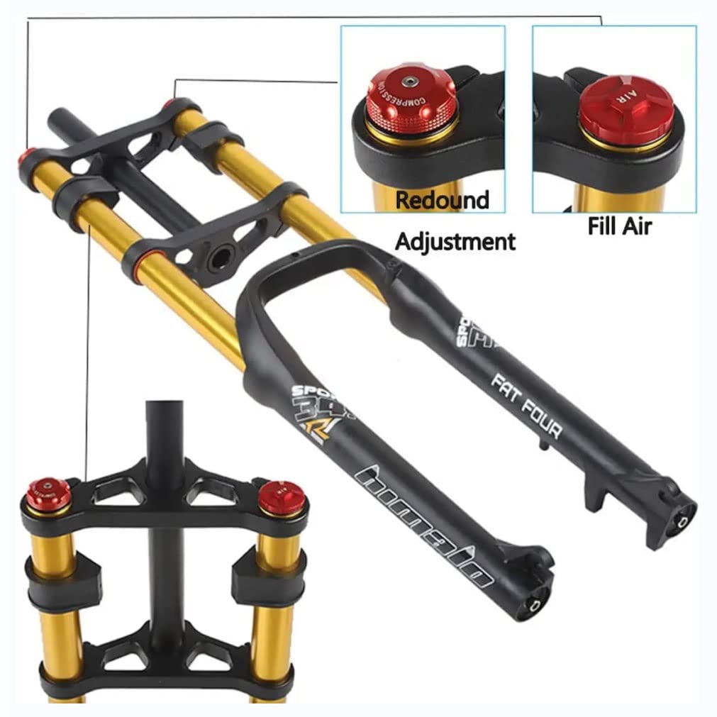 Amazon.co.jp: 26x4.0インチ ファットバイク用サスペンションフォーク